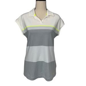 Nike Women's Tour Performance Colorblock Golf Top Size Medium